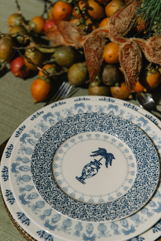 Palma – Dessert Plate Set, Azure, 20 cm