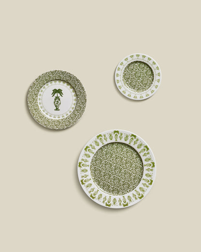 Emerald Set - Dinner, Dessert & Bread Plate Set