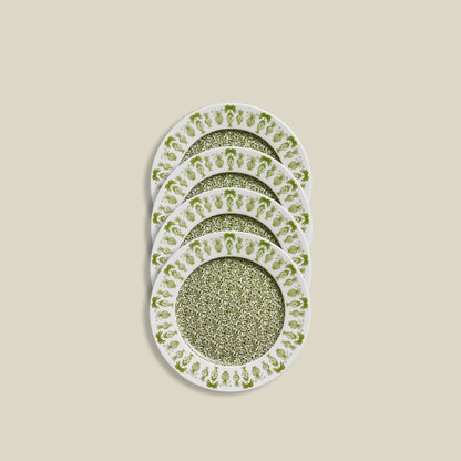 Urna Dinner Plates | Set of 4 | Emerald