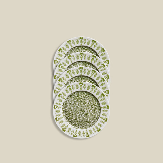 Urna Dinner Plates | Set of 4 | Emerald